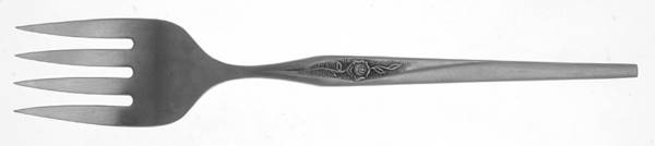 SRS18 (Stainless) Medium Solid Cold Meat Serving Fork