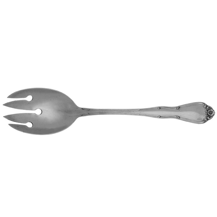 Fleurette (Stainless) Medium Solid Cold Meat Serving Fork