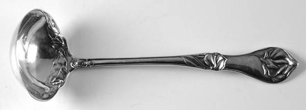 Sweet Pea (Silverplate) Solid Piece Cream Ladle