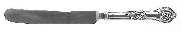 Sweet Pea (Silverplate) Old French Hollow Knife