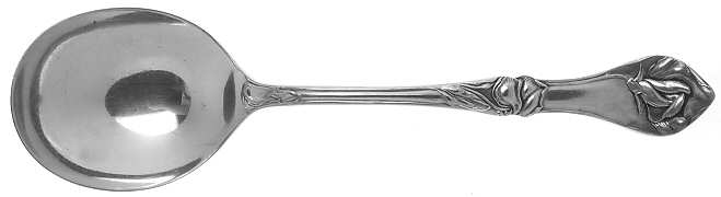 Sweet Pea (Silverplate) Round Bowl Soup Spoon (Gumbo)