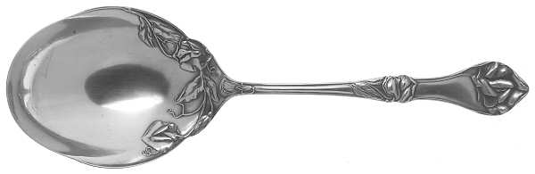 Sweet Pea (Silverplate) Solid Smooth Casserole Spoon