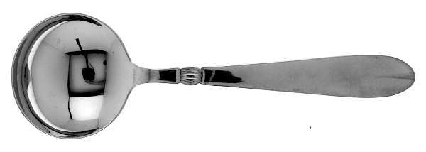 Inger (Stainless) Round Bowl Soup Spoon (Cream Soup)
