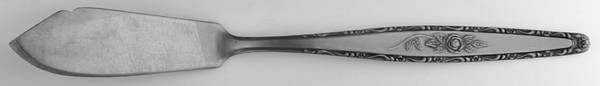 SYF2 (STAINLESS) Flat Handle Master Butter Knife