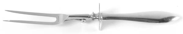 Buckingham (Sterling) Large Stainless-Prong Roast Carving Fork