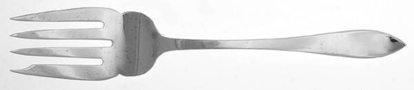 Buckingham (Sterling) Solid Salad Serving Fork
