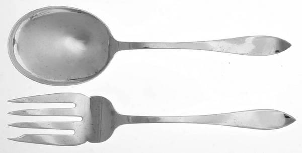 Buckingham (Sterling) (2 Pc) Solid Salad Set