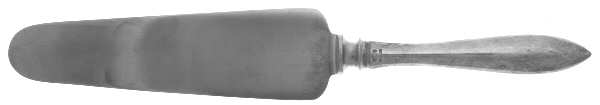 Buckingham (Sterling) Cake Knife with Stainless Blade