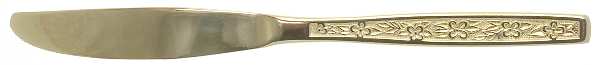 Gold La Spana (Gold Electroplate) Modern Solid Knife