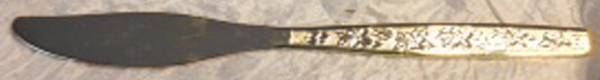 Gold La Spana (Gold Electroplate) Flat Handle Butter Spreader