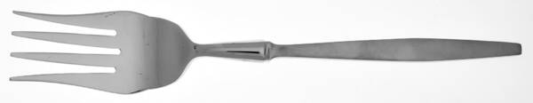 Bolero (Stainless) Cold Meat Fork Large, Stainless Tines HC