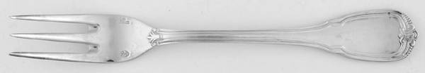 Saint Bonnet (Silverplate on Nickel) Individual Solid Fish Fork