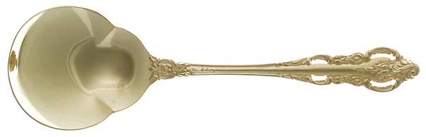Golden Lady Joanne (Gold Electroplate) Solid Smooth Casserole Spoon