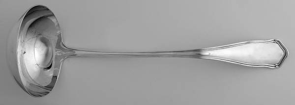 Dolores (Sterling, 1909, No Monograms) Large Solid Soup Ladle