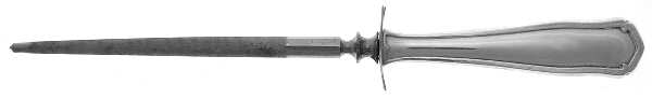 Dolores (Sterling, 1909, No Monograms) Small Steel Rod Sharpener Knife