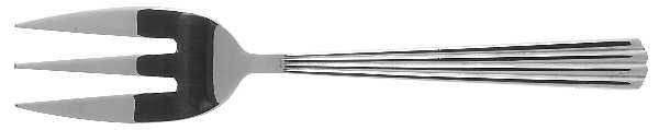 Adriene (Stainless) Medium Solid Cold Meat Serving Fork