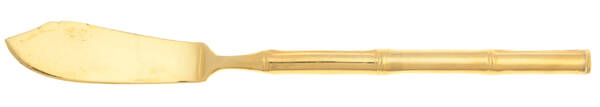 Tiburon Gold (Gold Electroplate) Flat Handle Master Butter Knife