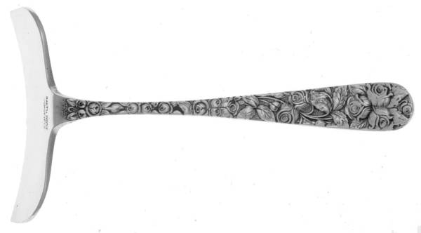 Baltimore Rose (Sterling, 1905, Decor) Food Pusher Solid