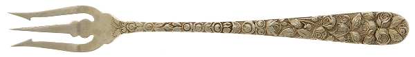 Baltimore Rose (Sterling, 1905, Decor) Olive Fork