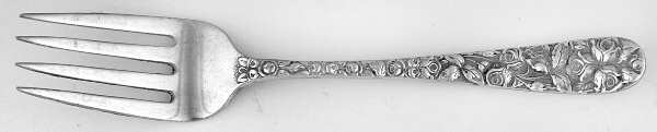 Baltimore Rose (Sterling, 1905, Decor) Baby Fork