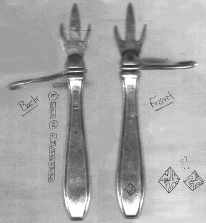 SOL3 (Silverplate) Individual Corn Spear