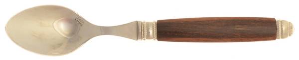 Recamier Ceruse-Teak (Stainless) Teaspoon