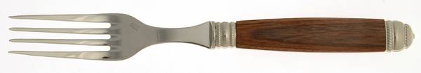Recamier Ceruse-Teak (Stainless) Fork