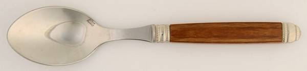 Recamier Ceruse-Teak (Stainless) Place/Oval Soup Spoon