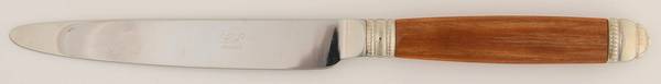 Recamier Ceruse-Teak (Stainless) New French Hollow Knife
