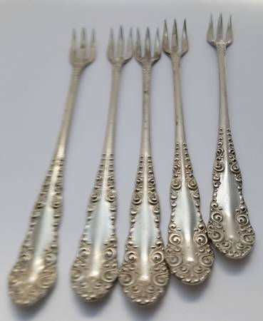 SRS21 (Silverplate) Cocktail/Seafood Fork
