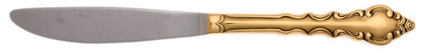 Golden Melody (Gold Electroplate) Modern Solid Knife