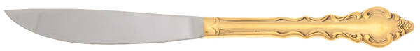 Golden Melody (Gold Electroplate) Steak Knife Individual Hollow, No Serrate HC