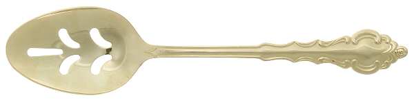Golden Melody (Gold Electroplate) Pierced Tablespoon (Serving Spoon)