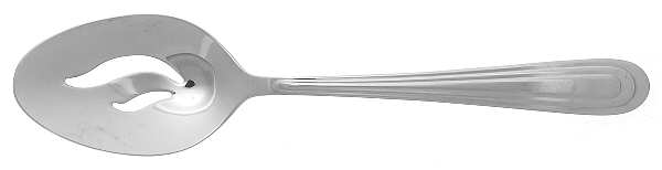 Saturn (Stainless) Pierced Solid Serving Spoon