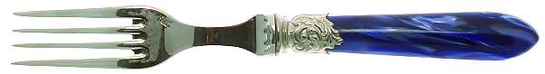 Pompadour-Blue (Stainless) Fork