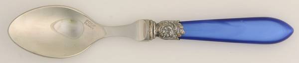 Pompadour-Blue (Stainless) Teaspoon