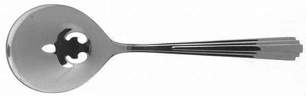 Manhattan (Stainless) Pierced Solid Serving Spoon