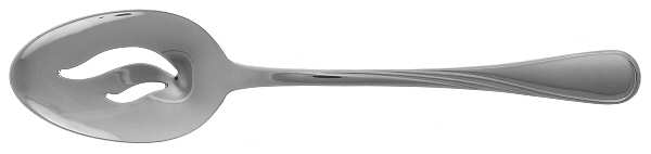 Swirl (Stainless) Pierced Solid Serving Spoon