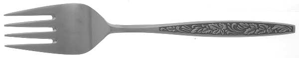 SYF20 (STAINLESS) Medium Solid Cold Meat Serving Fork