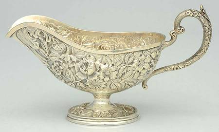 Baltimore Rose (Sterling, Hollowware) Gravy Boat