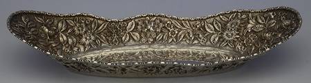 Baltimore Rose (Sterling, Hollowware) 15" Celery Tray