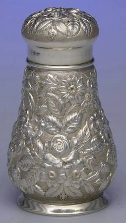 Baltimore Rose (Sterling, Hollowware) Muffineer