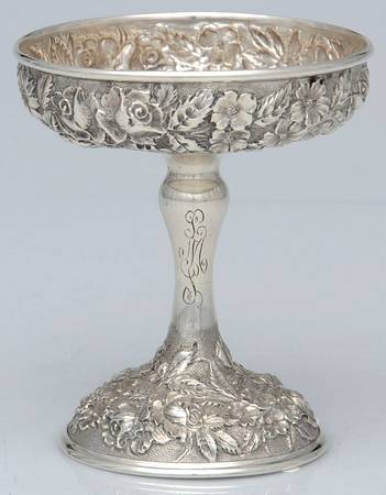 Baltimore Rose (Sterling, Hollowware) Sherbet Base-No Liner