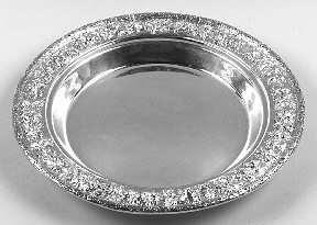 Baltimore Rose (Sterling, Hollowware) Sterling Buffet Dish/Tray