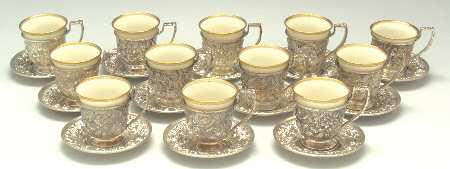 Baltimore Rose (Sterling, Hollowware) Sterling Demi Lenox Liner (Set of 12)