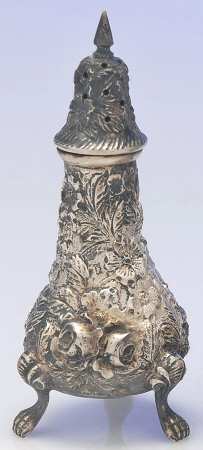 Baltimore Rose (Sterling, Hollowware) Pepper Shaker