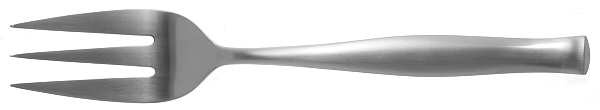 Moderne (Stainless) Large Solid Cold Meat Serving Fork