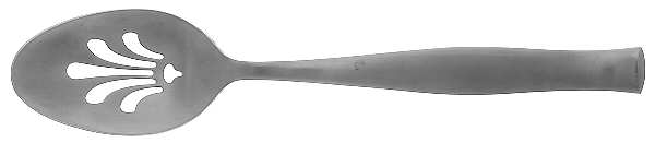 Moderne (Stainless) Pierced Tablespoon (Serving Spoon)