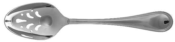 Bellini (Stainless) Pierced Solid Serving Spoon