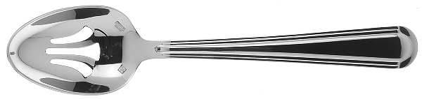 Verdi (Stainless) Pierced Solid Serving Spoon